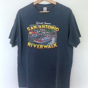 San Antonio Riverwalk Graphic T-shirt